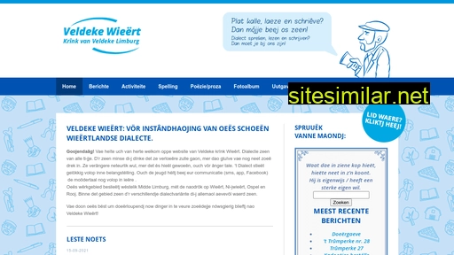 veldekewieert.nl alternative sites