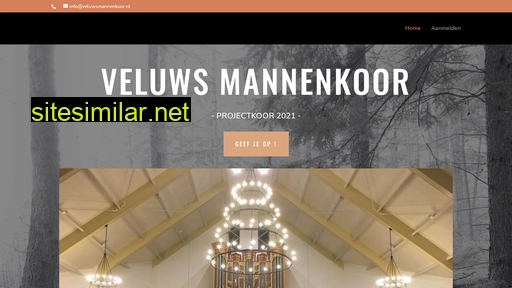 veluwsmannenkoor.nl alternative sites