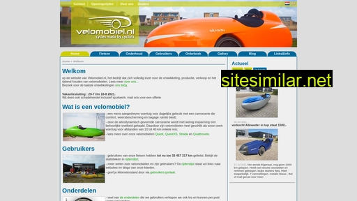 velomobiel.nl alternative sites