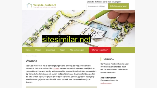 veranda-kosten.nl alternative sites