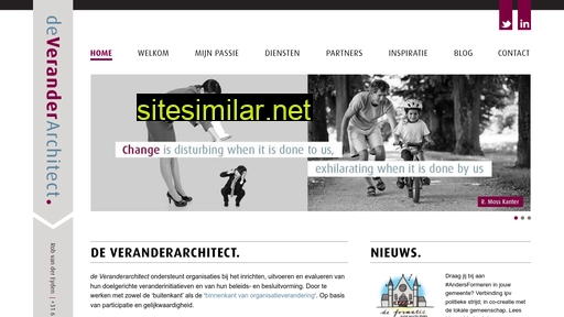 veranderarchitect.nl alternative sites