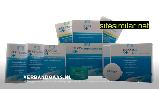 verbandgaas.nl alternative sites