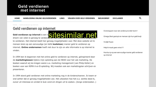 verdiengeldopinternet.nl alternative sites
