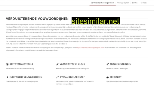 verduisterendevouwgordijnen.nl alternative sites