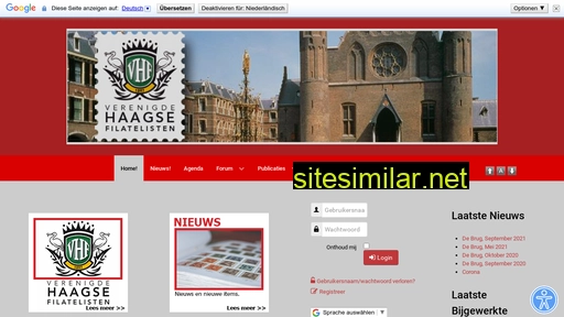 verenigdehaagsefilatelisten.nl alternative sites