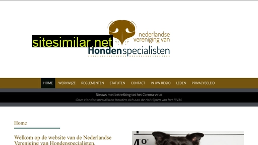 vereniginghondenspecialisten.nl alternative sites