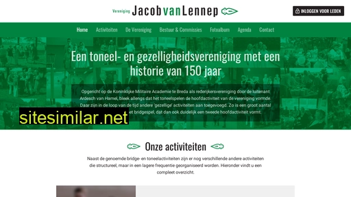 verenigingjacobvanlennep.nl alternative sites