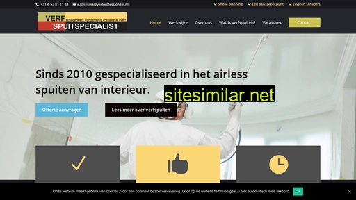 verfspuitspecialist.nl alternative sites