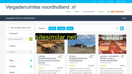 vergaderruimtesnoordholland.nl alternative sites