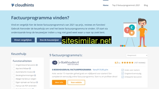 vergelijk-factuurprogramma.nl alternative sites