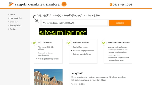 vergelijk-makelaarskantoren.nl alternative sites