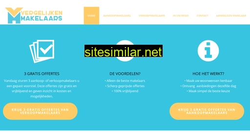vergelijkenmakelaars.nl alternative sites