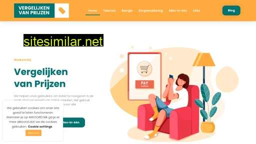 vergelijkenvanprijzen.nl alternative sites