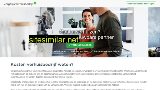 vergelijkverhuisbedrijf.nl alternative sites