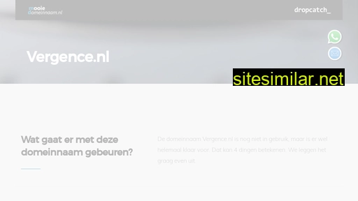 vergence.nl alternative sites