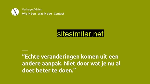 verhage-advies.nl alternative sites