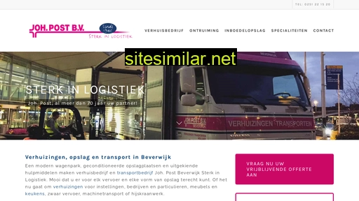 verhuisbedrijfjohpost.nl alternative sites