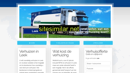 verhuizenleek.nl alternative sites