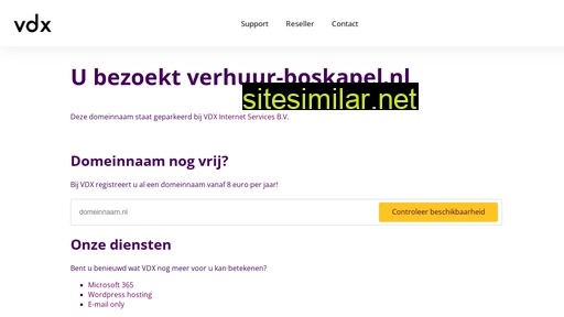 verhuur-boskapel.nl alternative sites