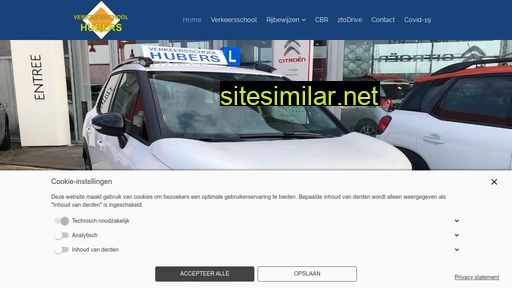 verkeersschoolhubers.nl alternative sites