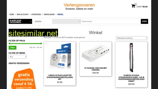 verlengsnoeren.nl alternative sites