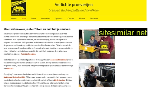 verlichteproeverijen.nl alternative sites