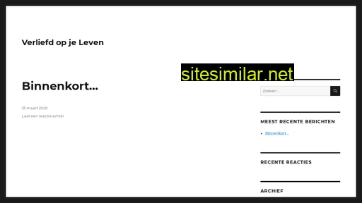 verliefdopjeleven.nl alternative sites