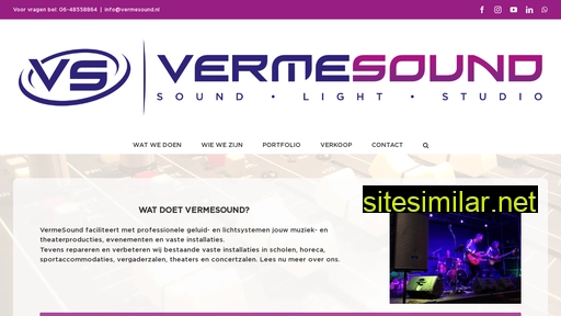 vermesound.nl alternative sites