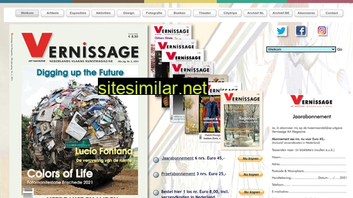 vernissage-magazine.nl alternative sites