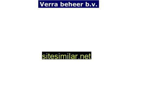 Verra-beheer similar sites