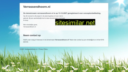verrassendhoorn.nl alternative sites
