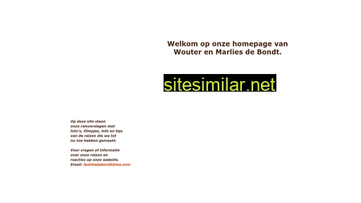 verrereizenwouterenmarlies.nl alternative sites
