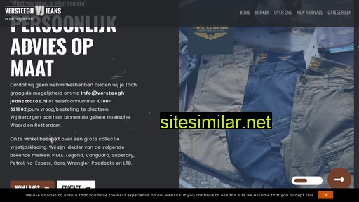 Versteegh-jeansstores similar sites