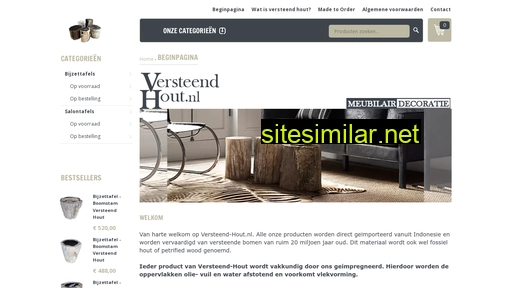 versteend-hout.nl alternative sites