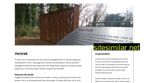 vertrek-monument.nl alternative sites