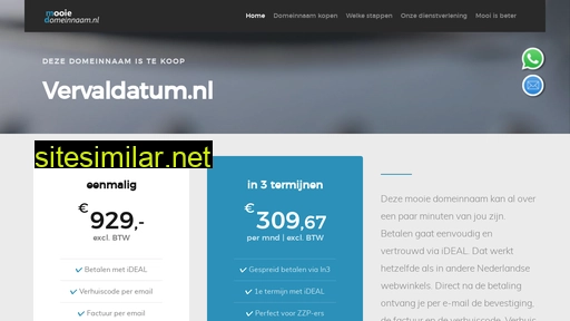 vervaldatum.nl alternative sites