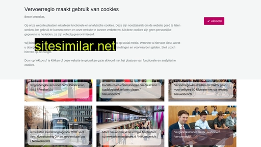 vervoerregio.nl alternative sites