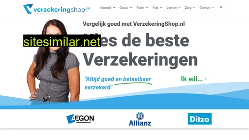 verzekeringshop.nl alternative sites