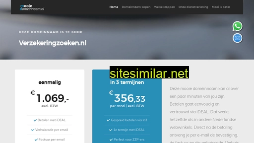verzekeringzoeken.nl alternative sites