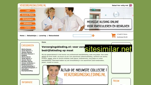 verzorgingskleding.nl alternative sites