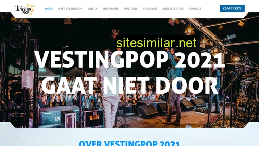 vestingpop.nl alternative sites