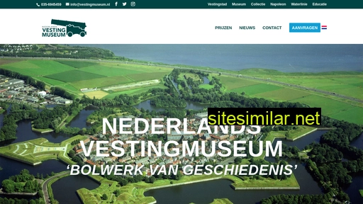 vestingmuseum.nl alternative sites