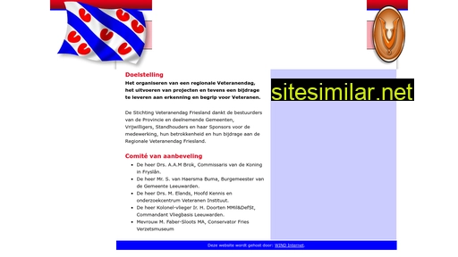 veteranendagfriesland.nl alternative sites