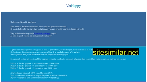 vethappy.nl alternative sites
