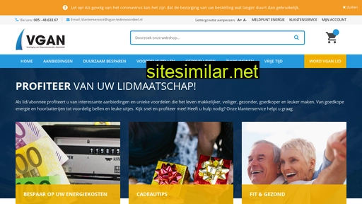 vgan-ledenvoordeel.nl alternative sites