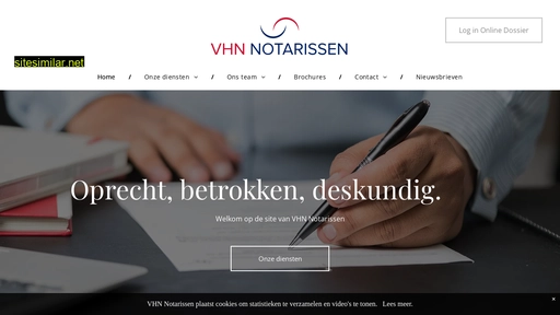 vhn-notarissen.nl alternative sites