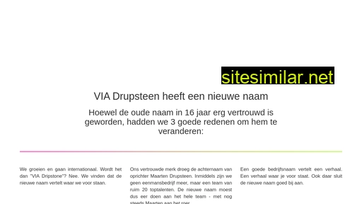 viadrupsteen.nl alternative sites