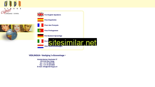 vidi-lingua.nl alternative sites