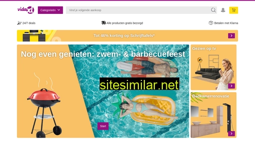 vidaxl.nl alternative sites