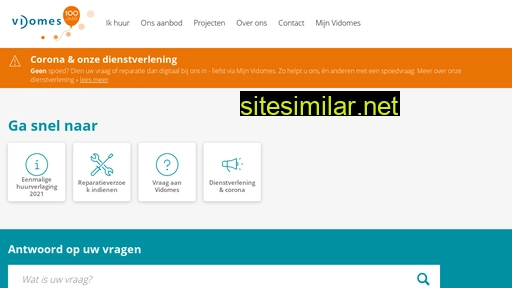 vidomes.nl alternative sites